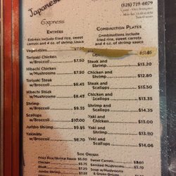 Phan Japanese Express - Menu