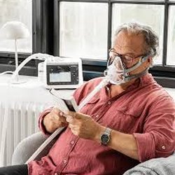 Man using his NIV to help him feel better