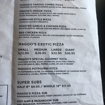 Original Magoo's Pizza - Current prices - Pizza Near Me - Honolulu, Hawaii Original Magoo's Pizza - Current prices - Pizza Near Me - Honolulu, Hawaii