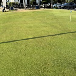 Fox Creek Golf Club & Driving Range - The putting green with 5 types of grass.