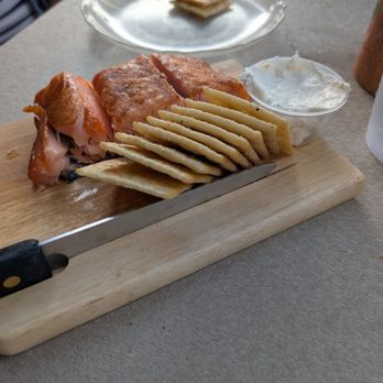 The Nauti Turtle - The brick salmon with homemade crackers. You must try this! - Cocktail Bars Near Me - Fremont, Wisconsin The Nauti Turtle - The brick salmon with homemade crackers. You must try this! - Cocktail Bars Near Me - Fremont, Wisconsin