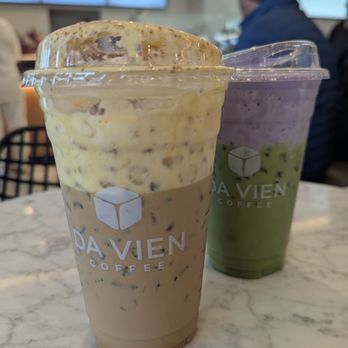 Da Vien Coffee - Egg Cream Coffee and Matcha Ube Cream - Coffee & Tea Near Me - Stanton, California