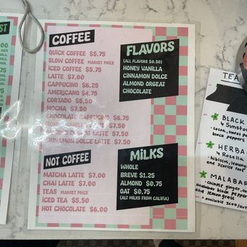 Recreational Coffee - Menu - Coffee & Tea Near Me - Long Beach, California Recreational Coffee - Menu - Coffee & Tea Near Me - Long Beach, California