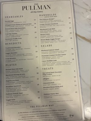 Menu photo 2 The Pullman Blue Ridge, GA Menu photo 2 The Pullman Blue Ridge, GA