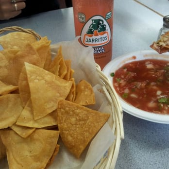 Taqueria El Charrito - Fresh made chips and home made salsa with a Guava mexican soft drink - Mexican Near Me - Calgary, Alberta Taqueria El Charrito - Fresh made chips and home made salsa with a Guava mexican soft drink - Mexican Near Me - Calgary, Alberta