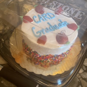 Cold Stone Creamery - Wrong cake! - Ice Cream & Frozen Yogurt Near Me - Grandville, Michigan
