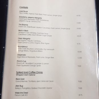 Grain House Restaurant - Cocktails menu - New American Near Me - Basking Ridge, New Jersey