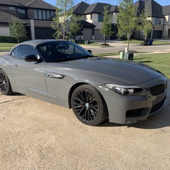 Fortune Wraps - BMW Z4 35i a year after being wrapped - Vehicle Wraps Near Me - Plano, Texas