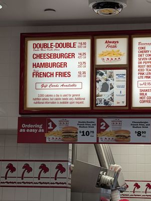 Menu photo 2 In-N-Out Burger Bellflower, CA Menu photo 2 In-N-Out Burger Bellflower, CA