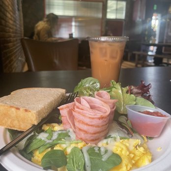 Bricks & Scones - Protein bowl w/ ham - Coffee & Tea Near Me - Los Angeles, California