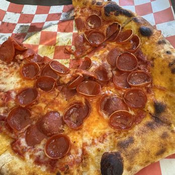 Cinders Wood Fired Pizza - Pepperoni - Pizza Near Me - Anderson, California Cinders Wood Fired Pizza - Pepperoni - Pizza Near Me - Anderson, California