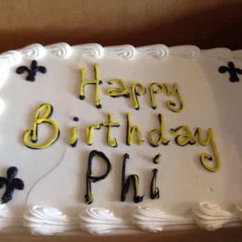 Del Norte Bakery - Ladies were so helpful. And decorated with a few words describing the birthday boy who is a Saints fan. Thank you so much! - Bakeries Near Me - Dallas, Texas Del Norte Bakery - Ladies were so helpful. And decorated with a few words describing the birthday boy who is a Saints fan. Thank you so much! - Bakeries Near Me - Dallas, Texas
