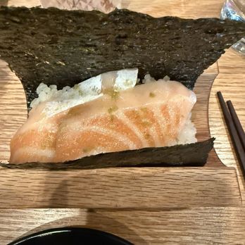 Yonsei Handrolls - Salmon belly - Sushi Bars Near Me - Albany, California Yonsei Handrolls - Salmon belly - Sushi Bars Near Me - Albany, California