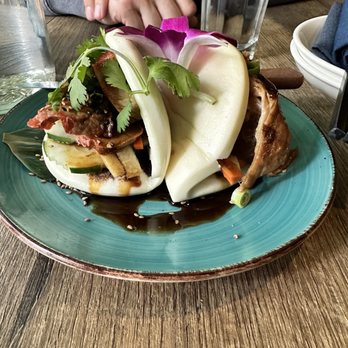 BITES Asian Kitchen + Bar - Mom's BBQ Pork Bun and Braised Chashu Pork Bun - Japanese Near Me - Chicago, Illinois BITES Asian Kitchen + Bar - Mom's BBQ Pork Bun and Braised Chashu Pork Bun - Japanese Near Me - Chicago, Illinois