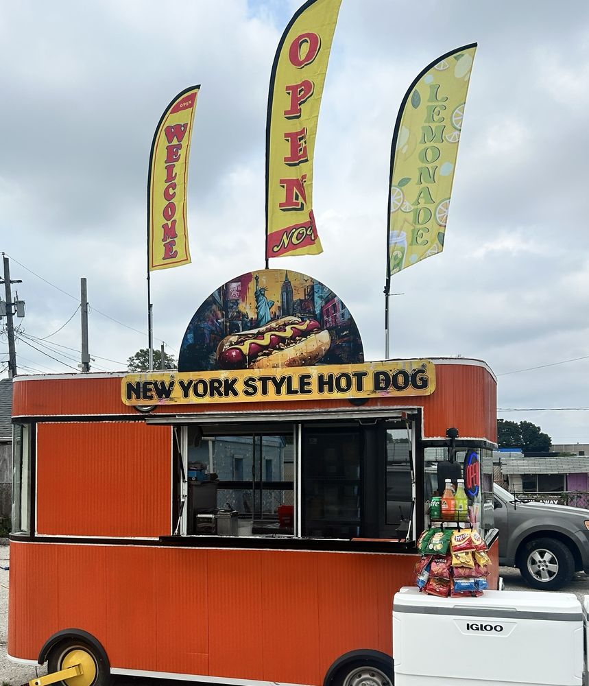 Food from New York Style Hot Dog