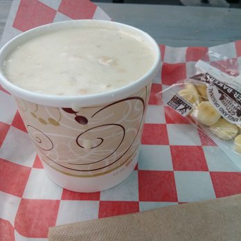 James Hook & Co - Cup of clam chowder - Seafood Near Me - Boston, Massachusetts James Hook & Co - Cup of clam chowder - Seafood Near Me - Boston, Massachusetts