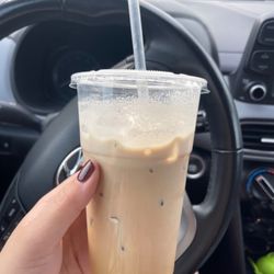 Donut Palace - Iced Korean vanilla latte