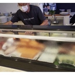 Making the sushi... Making the sushi...