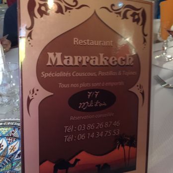 Marrakesh - Moroccan Near Me - Clamecy, 58
