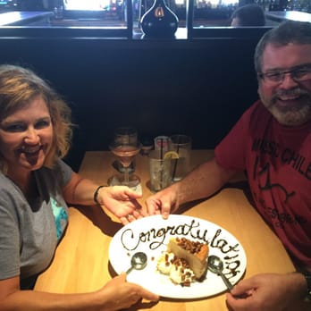 Fairpark Grill - Complementary slice (huge!) of cheesecake for our recent wedding!! - Seafood Near Me - Tupelo, Mississippi Fairpark Grill - Complementary slice (huge!) of cheesecake for our recent wedding!! - Seafood Near Me - Tupelo, Mississippi