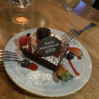 Orange Hill Restaurant & Events - Complimentary dessert - Steakhouses Near Me - Orange, California