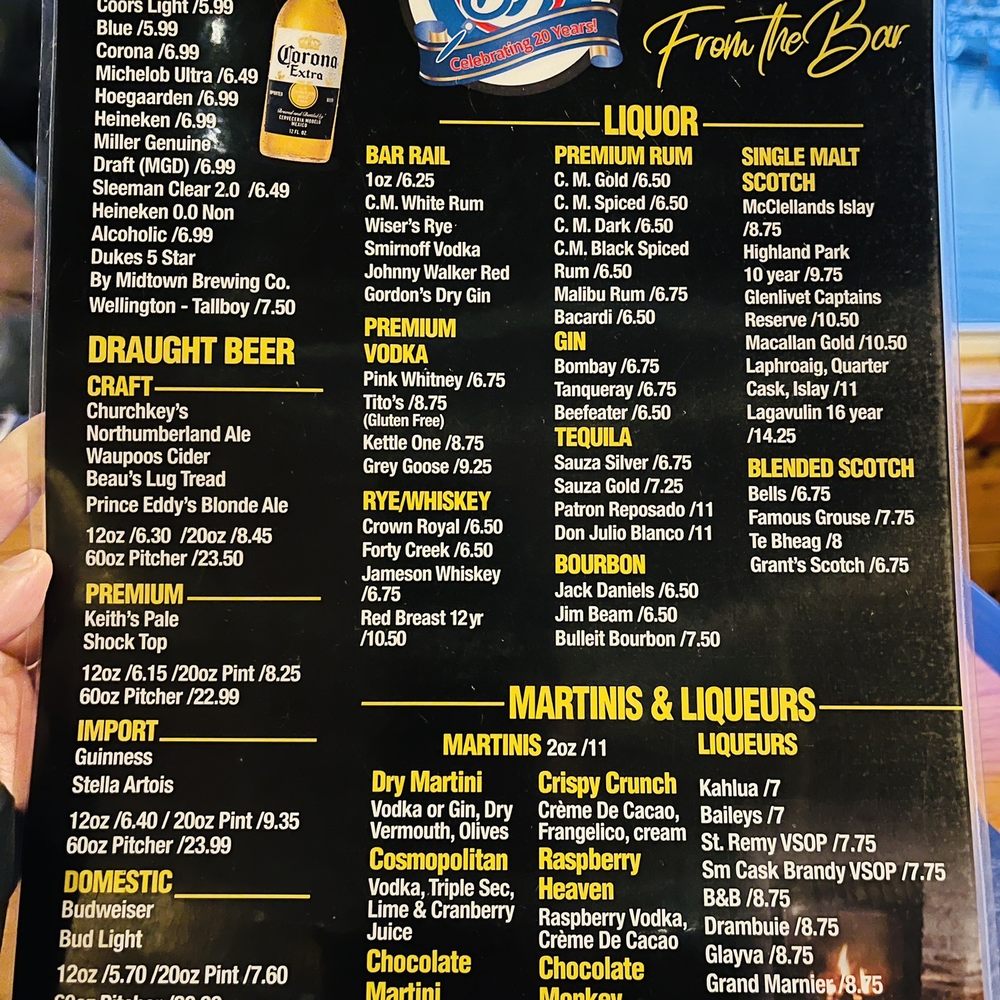 The Boathouse - The Boathouse Seafood Restaurant & Waterfront Patio - bar menu - Seafood Near Me - Belleville, Ontario The Boathouse - The Boathouse Seafood Restaurant & Waterfront Patio - bar menu - Seafood Near Me - Belleville, Ontario