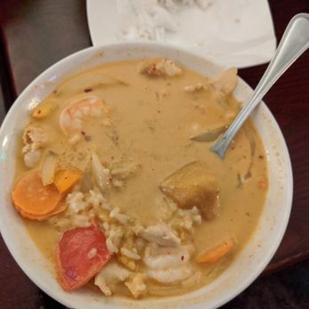 Boonton Thai Cuisine - Mango curry with white rice - Thai Near Me - Boonton, New Jersey