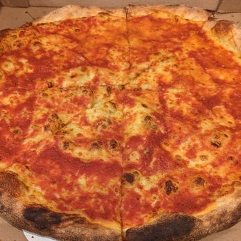 Andrew Bellucci's Pizzeria - Classic, large round pie (you can request square as well) - Pizza Near Me - Astoria, New York Andrew Bellucci's Pizzeria - Classic, large round pie (you can request square as well) - Pizza Near Me - Astoria, New York
