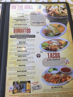 Menu photo 4 El Sombrero Nashville, TN Menu photo 4 El Sombrero Nashville, TN
