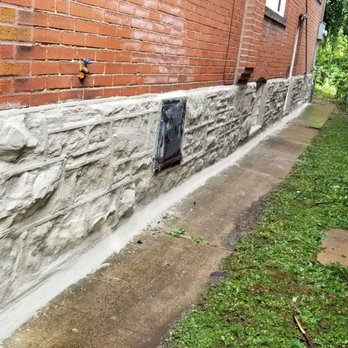 Irish Construction - Foundation repoint outside - General Contractors Near Me - St. Louis, Missouri