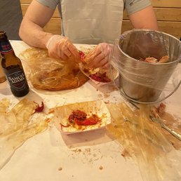 6. Crawfish and Snow Crab Combo