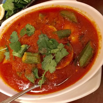 Mingalaba - Tomatoey Okra and Egg Curry - Burmese Near Me - Burlingame, California Mingalaba - Tomatoey Okra and Egg Curry - Burmese Near Me - Burlingame, California