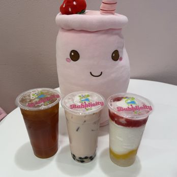 Bubblicity - Boba milk tea, peach tea and Coconut Lychee - Coffee & Tea Near Me - Rancho Cucamonga, California