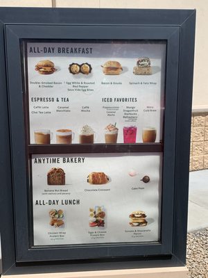 Menu photo 1 Starbucks Chandler, AZ Menu photo 1 Starbucks Chandler, AZ