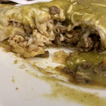 Jarritos Mexican Restaurant - Asada wet burrito. Disappointing. - Tacos Near Me - Twin Falls, Idaho