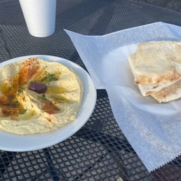 Hummus was tasty. Hummus was tasty.