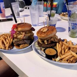 BAMA BBQ BURGER and other burger BAMA BBQ BURGER and other burger