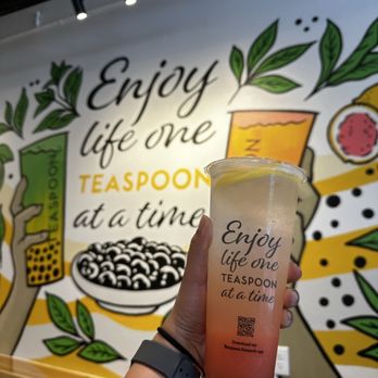 Teaspoon - Guava sunset - Bubble Tea Near Me - Austin, Texas