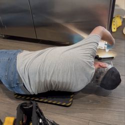 Fixing my Viking refrigerator door stopper