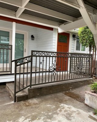 Outdoor jobs - Examples of railings Outdoor jobs - Examples of railings