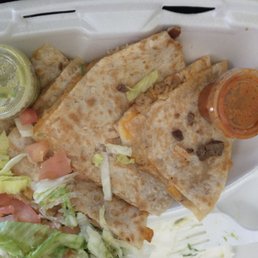 Chicken fajita quesadilla
