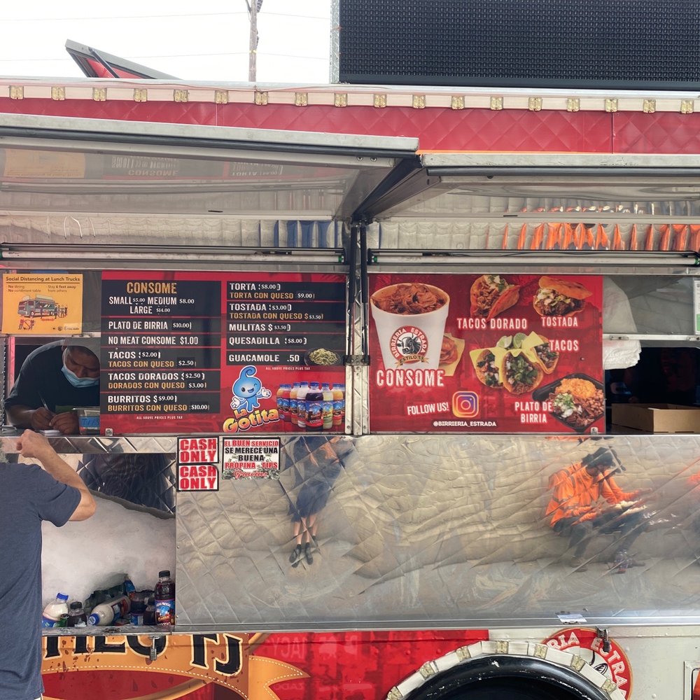 Birrieria Estrada - Food Trucks Near Me - Azusa, California