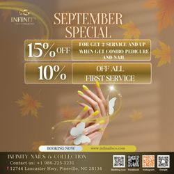Infinity Nails - SEPTEMBER SPECIAL