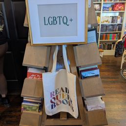 Love that they have a LGBTQ+ section!