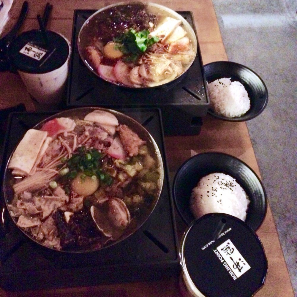 Boiling Point - 2x old-time delight milk tea, lamb hot soup, & complimentary rice with sprinkled sesame. - Hot Pot Near Me - Fremont, California Boiling Point - 2x old-time delight milk tea, lamb hot soup, & complimentary rice with sprinkled sesame. - Hot Pot Near Me - Fremont, California