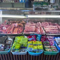 Carnate’s Meat and Seafood - Meats display