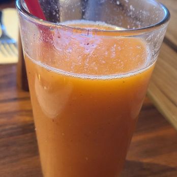 Original Pancake House - Orange juice and strawberry. Very good. Was like a smoothie - Pancakes Near Me - Metuchen, New Jersey Original Pancake House - Orange juice and strawberry. Very good. Was like a smoothie - Pancakes Near Me - Metuchen, New Jersey
