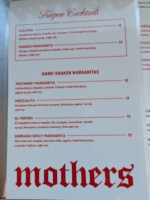 Menu photo 8 Mothers Tacos Napa, CA Menu photo 8 Mothers Tacos Napa, CA