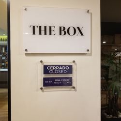 The Box - Better the first in line or they will turn you away even when their is seating available in the restaurant