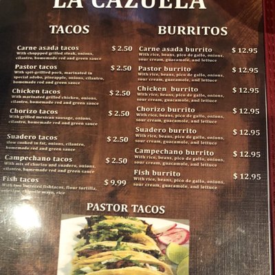 Menu photo 6 La Cazuela Mexican Lynnwood, WA Menu photo 6 La Cazuela Mexican Lynnwood, WA